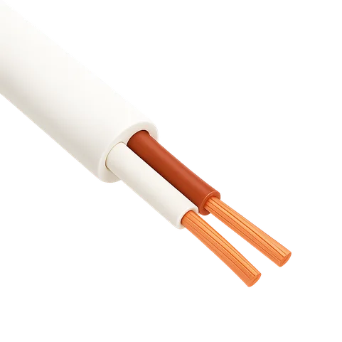 Шнур ШВВП 2х0,75 белый